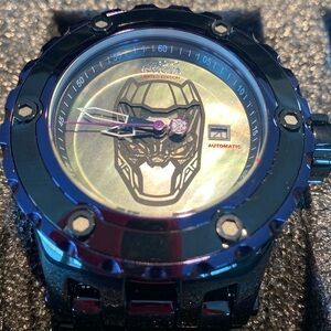 NEVER WORN!! Invicta Marvel Black Panther Subaqua Specialty Automatic.